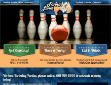 Tablet Screenshot of fanninlanes.com